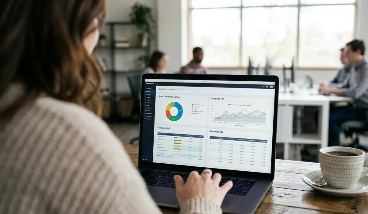 Monthly reporting that ties SEO to actual buyer and seller leads